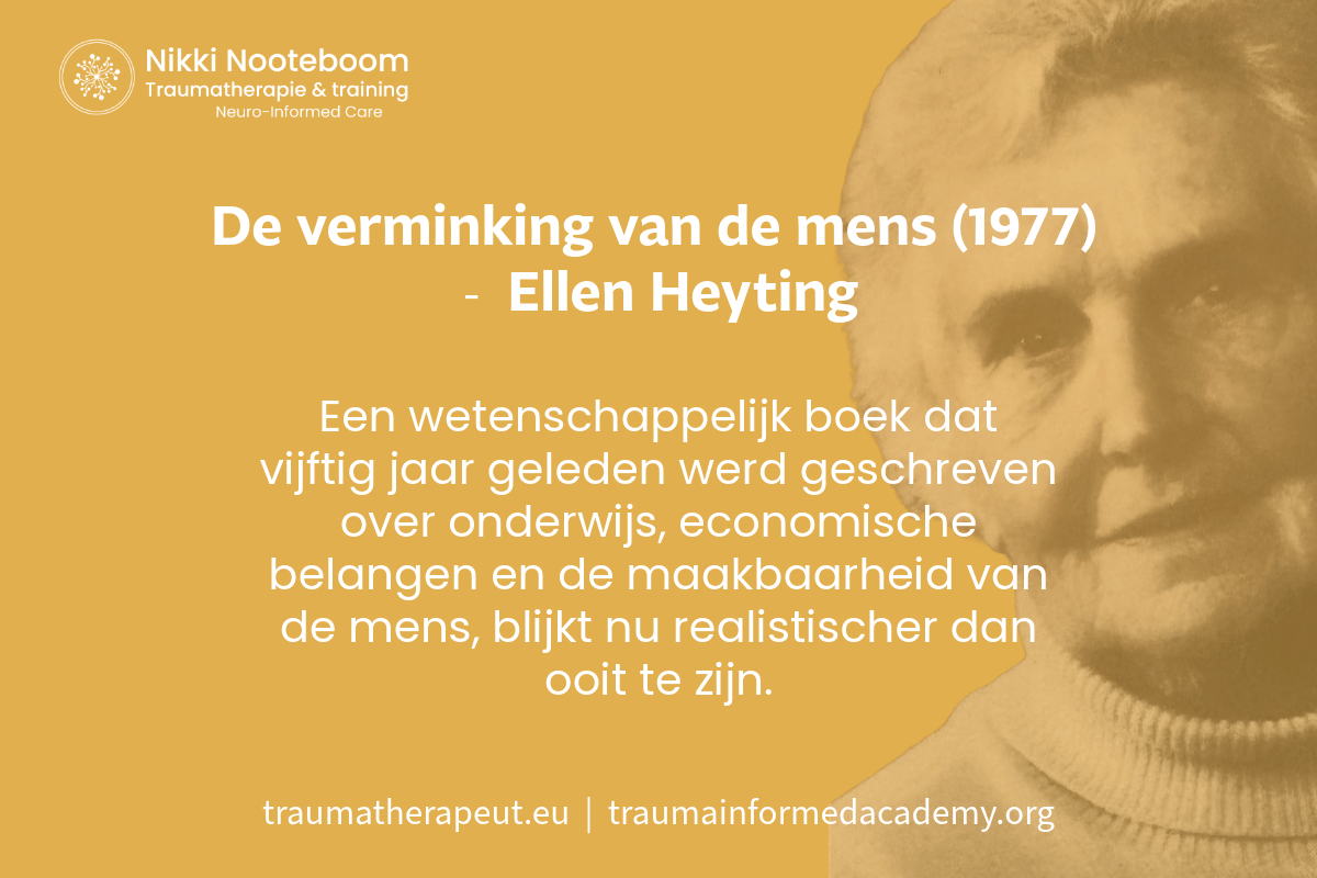 Foto van Ellen Heyting, auteur van onderwijsboeken